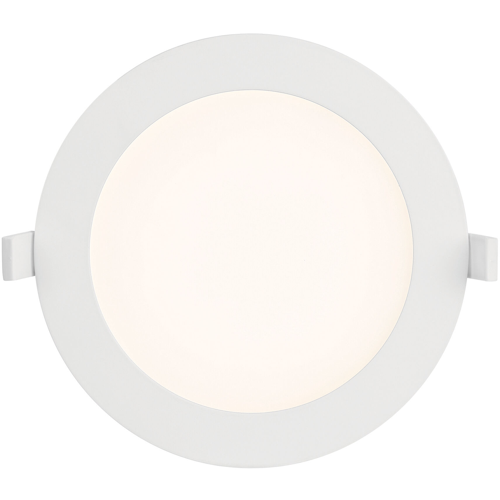 EnviroLite LED 6.85 inch White Slim Panel Downlight Ceiling Light
