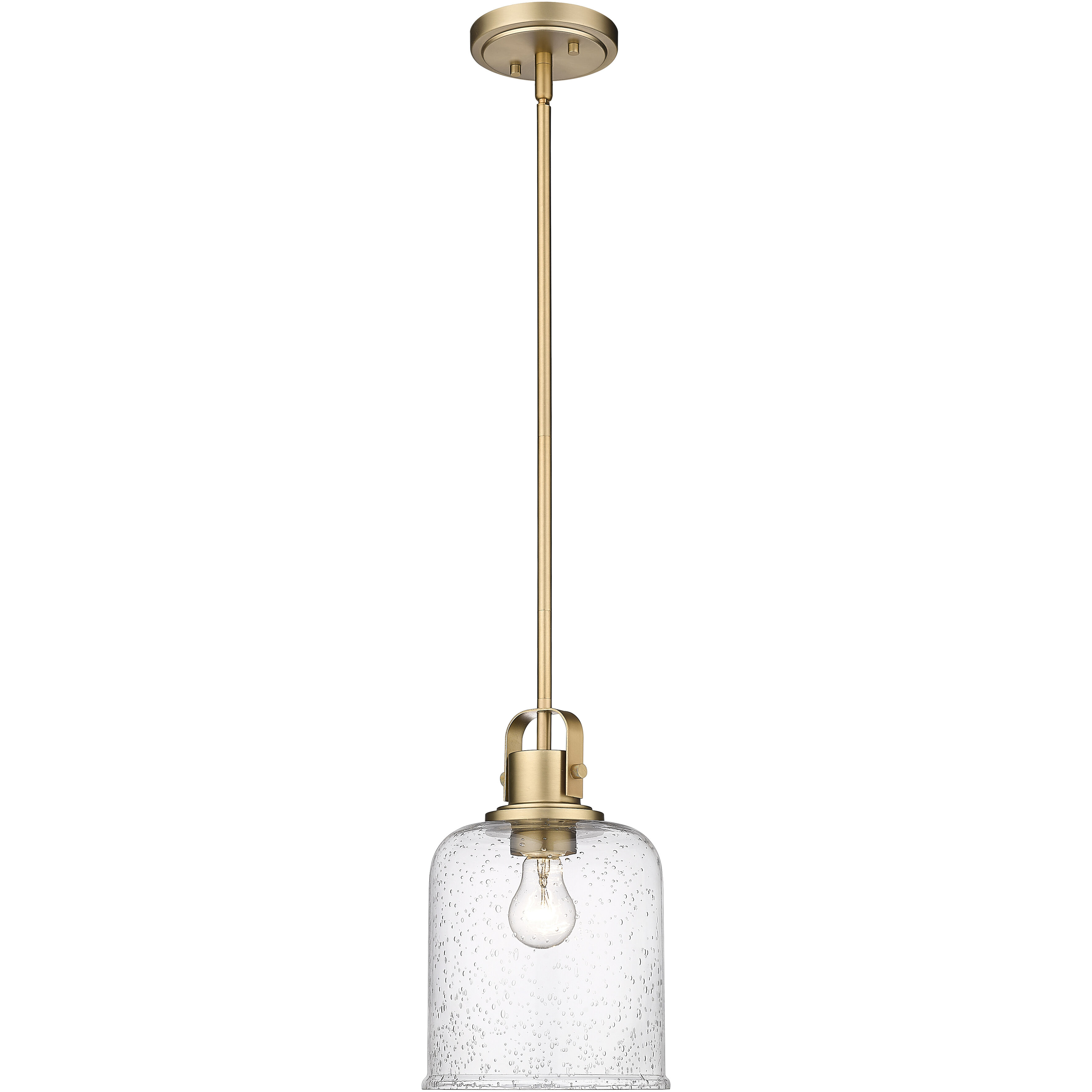 Kinsley 1 Light 8 inch Heirloom Gold Pendant Ceiling Light in Heritage Gold