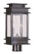 Princeton 2 Light 17 inch Vintage Pewter Outdoor Post Top Lantern
