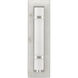 Bruneau 1 Light 5 inch Polished Nickel Wall Sconce Wall Light
