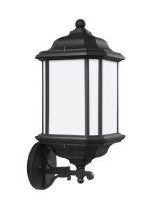 Kent 1 Light 19.25 inch Black Outdoor Wall Lantern, Large