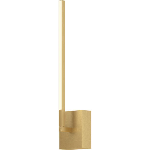 Pandora LED 4.63 inch Brushed Gold ADA Wall Sconce Wall Light