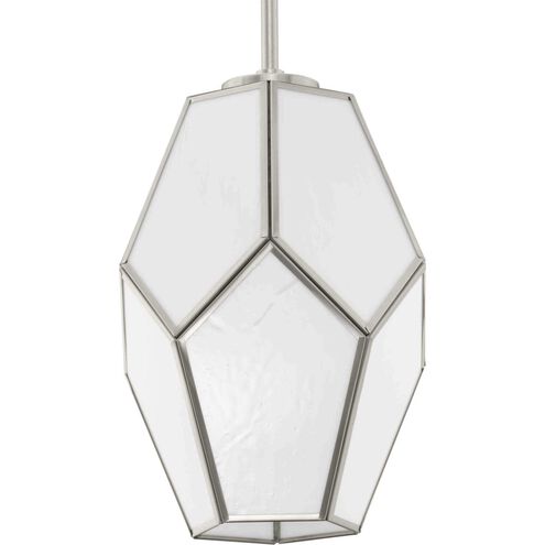 Latham 1 Light 9 inch Brushed Nickel Pendant Ceiling Light