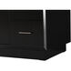 Hayes 60 X 22 X 35 inch Black Vanity Sink Set