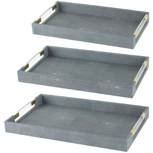 Margo Grey/Gold Tray