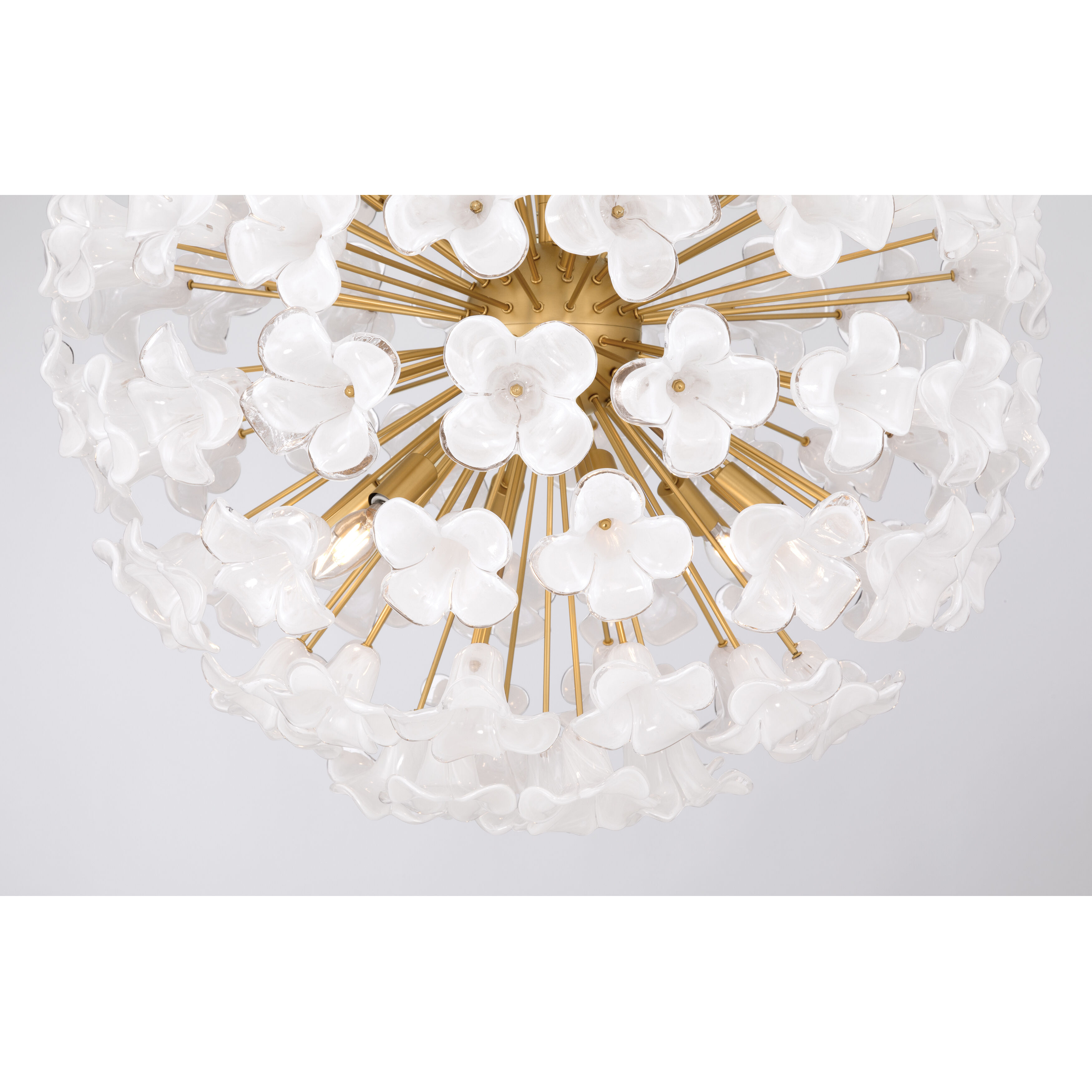 Bloome 12 Light 30 inch Legacy Brass Pendant Ceiling Light