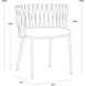 Sarai Belfast Heather Grey Dining Armchair