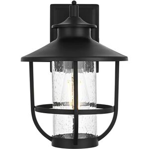 Tilton 1 Light 12 inch Black Outdoor Wall Sconce