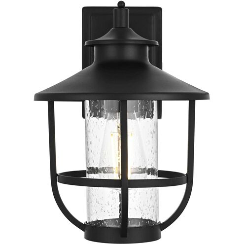 Tilton 1 Light 12 inch Black Outdoor Wall Sconce