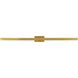 Sean Lavin Dessau 24.9 watt Natural Brass Picture Light Wall Light, Integrated LED