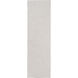 Dutchess 36 X 24 inch Light Gray, Metallic - Silver Rug
