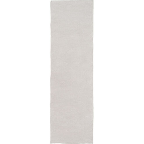 Dutchess 36 X 24 inch Light Gray, Metallic - Silver Rug