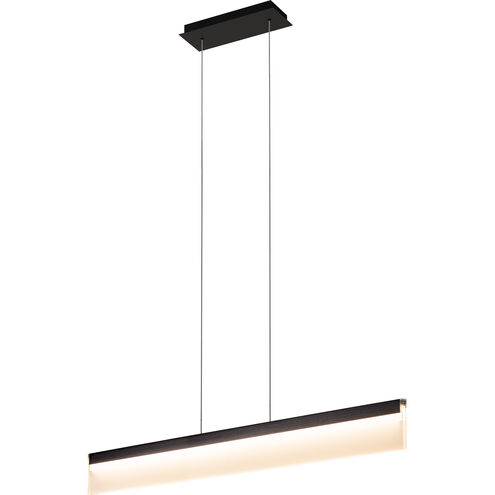 Lange 5 inch Brushed Black Pendant Ceiling Light