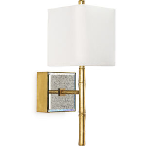 Sarina 1 Light 6 inch Gold Leaf Wall Sconce Wall Light