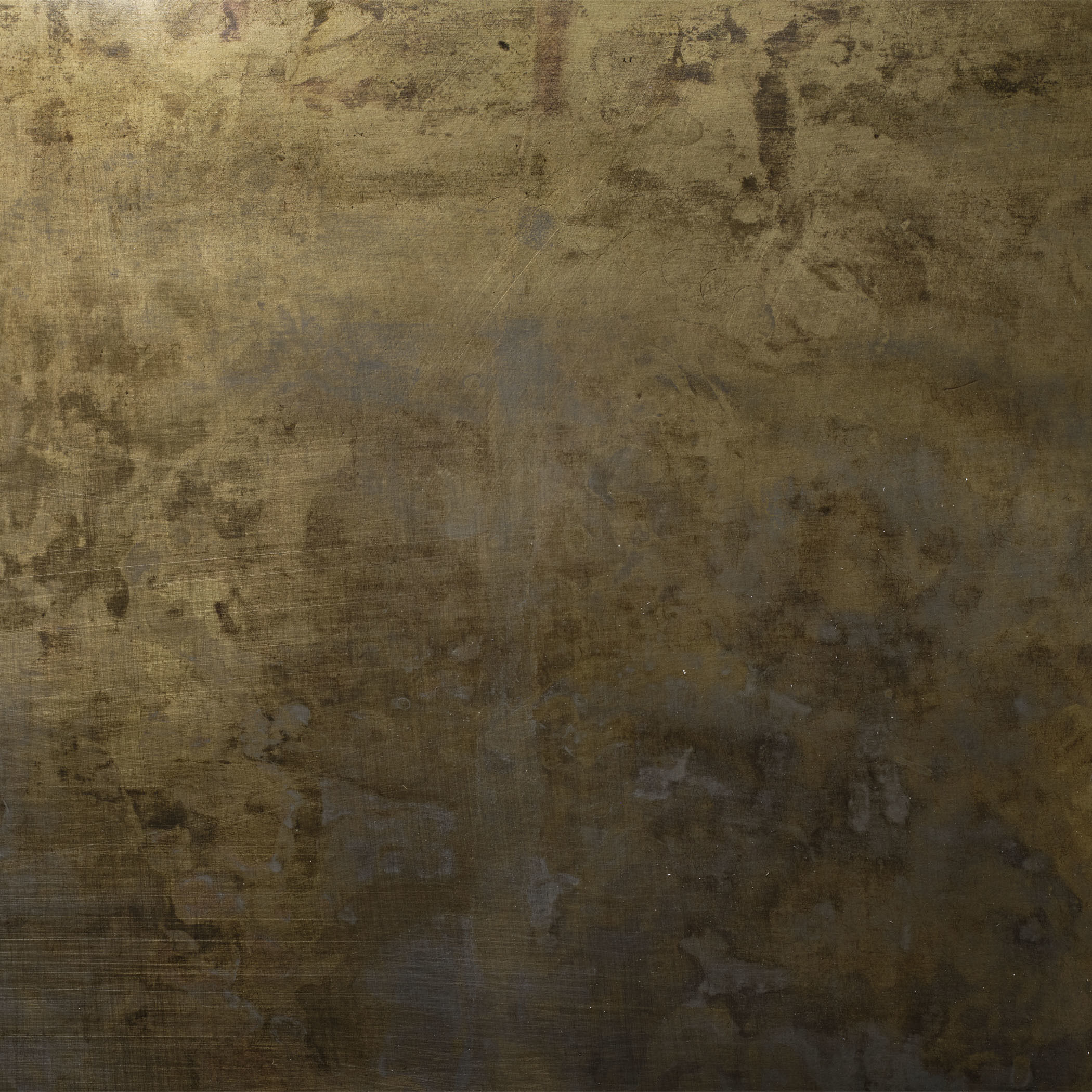 Ares 22 X 20 inch Antique Brass and Silver Patina Side Table, Inline