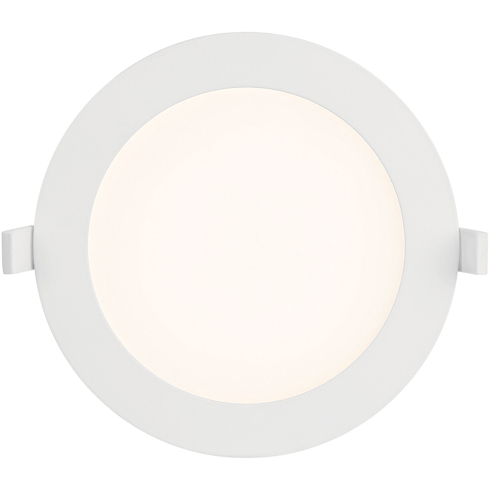 EnviroLite LED 6.85 inch White Slim Panel Downlight Ceiling Light