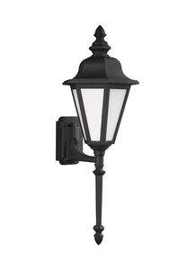 Brentwood 1 Light 28 inch Black Outdoor Wall Lantern