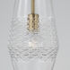 Dena 1 Light 7 inch Aged Brass Pendant Ceiling Light