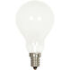 Lumos Incandescent A15 Candelabra E12 40 watt 120V 2700K Light Bulb