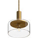 Alora Mood Royale 1 Light 10 inch Aged Gold Pendant Ceiling Light