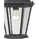 Temple Hill 1 Light 10 inch Matte Textured Black Outdoor Pendant
