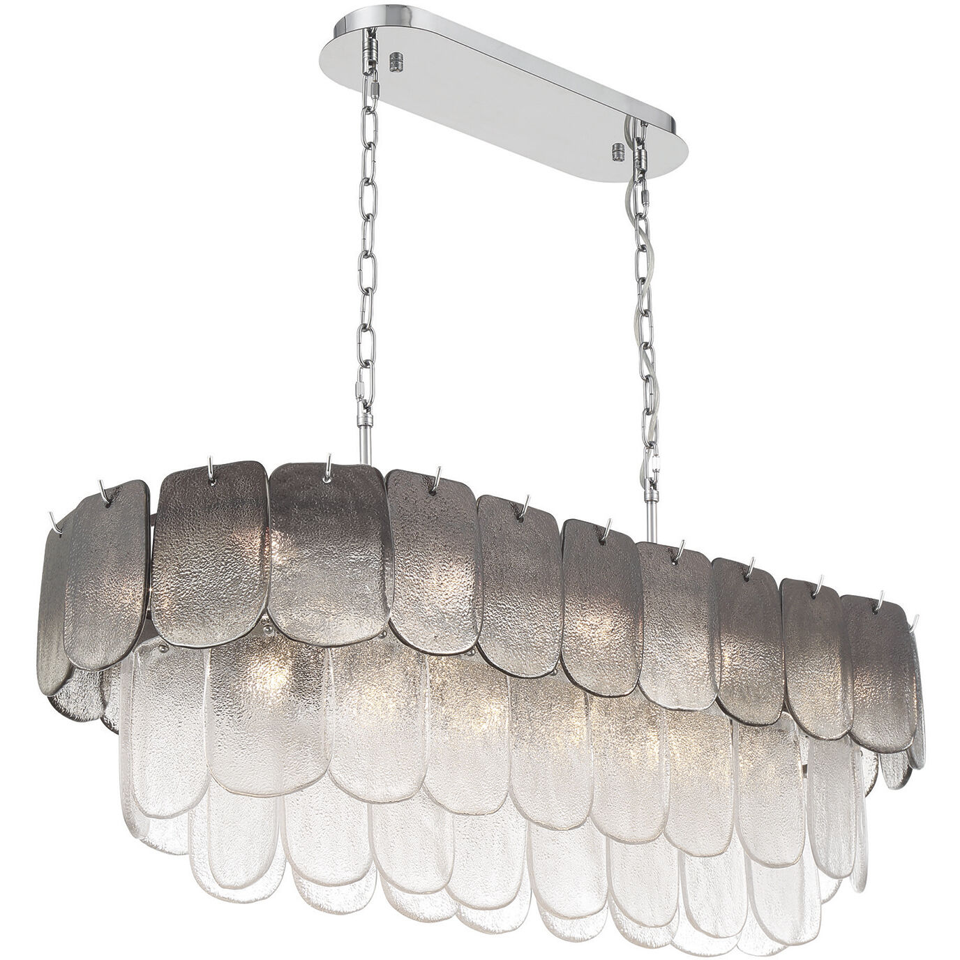 Bianca Island Light Ceiling Light in Crystalline Smoke