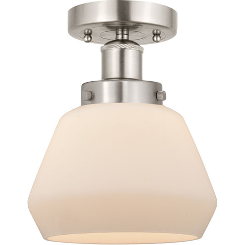 Fulton 1 Light 6.50 inch Semi-Flush Mount