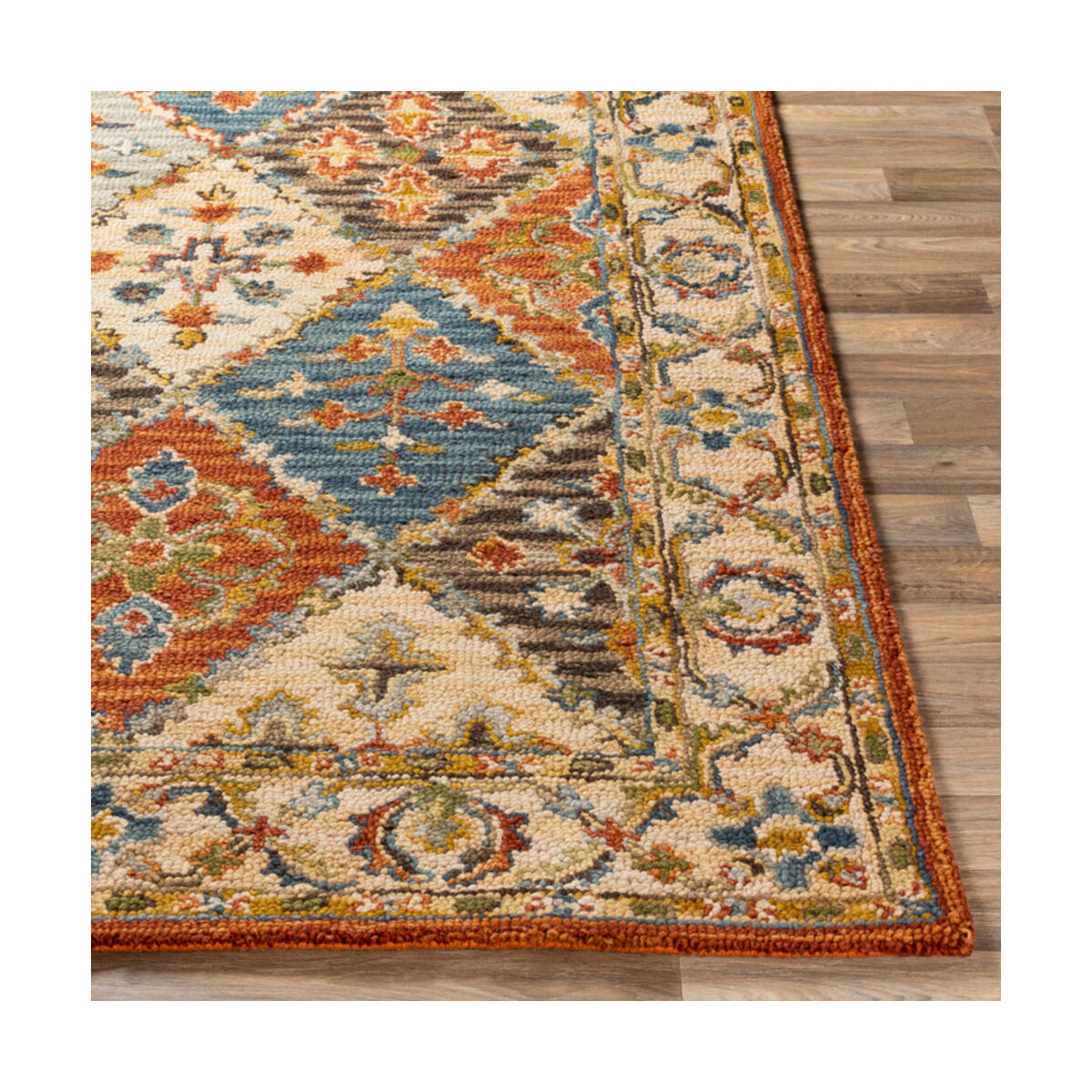 Artemis 72 X 48 inch Clay/Khaki/Bright Blue/Wheat/Tan/Taupe/Black Rugs