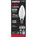 Lumos LED Candelabra Candelabra 5.50 watt 4000K LED Filament