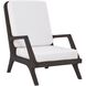 Teak Garden 24 X 24 inch White Outdoor Cushion, Lounge Chair Cushion