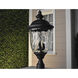 Carriage House DC 1 Light 20 inch Oriental Bronze Outdoor Pole/Post Lantern