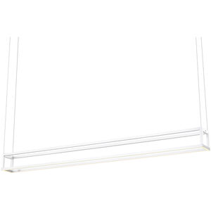 Plaza LED 5 inch White Pendant Ceiling Light
