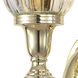 Dryden LED 5.5 inch Polished Brass Bath Light Wall Light