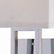 Prisca 1 Light 8 inch Chrome ADA Wall Sconce Wall Light