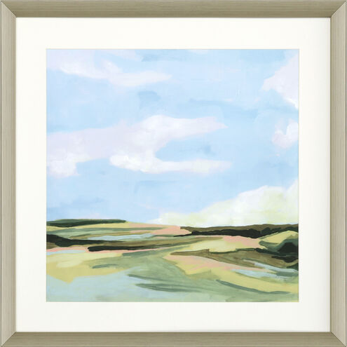 Waterside Collection Blue Framed Art