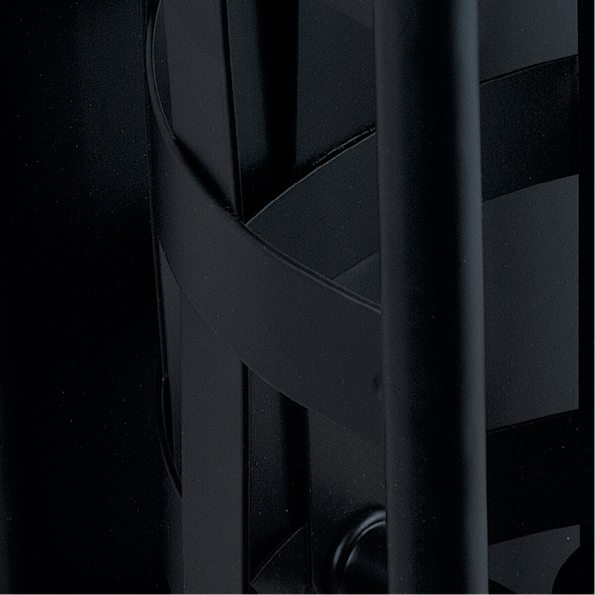 Stanton 3 Light 10 inch Matte Black Foyer Ceiling Light