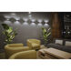 Lunaro LED Wall Sconce Wall Light in Brushed Chrome