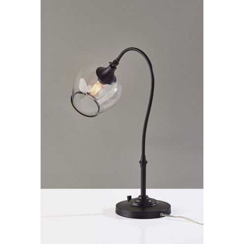 Bradford 23 inch 40.00 watt Dark Bronze Desk Lamp Portable Light in Antique Bronze