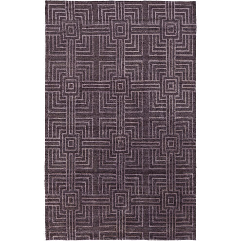 Vanderbilt 132 X 96 inch Eggplant, Mauve Rug