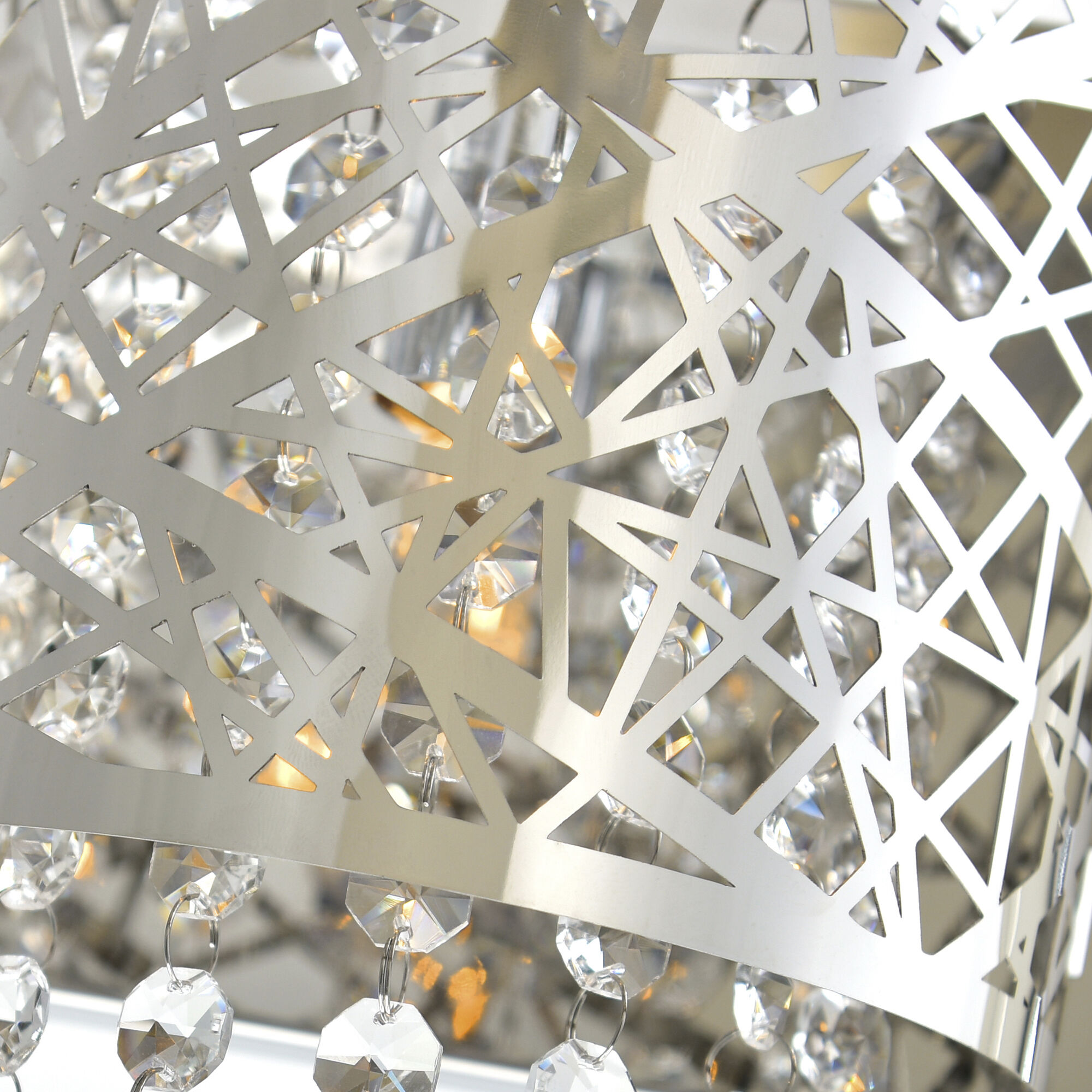 Eternity 1 Light 7 inch Chrome Bathroom Sconce Wall Light