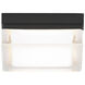 Sean Lavin Boxie LED 5.3 inch Antique Bronze Flush Mount Ceiling Light in 3000K
