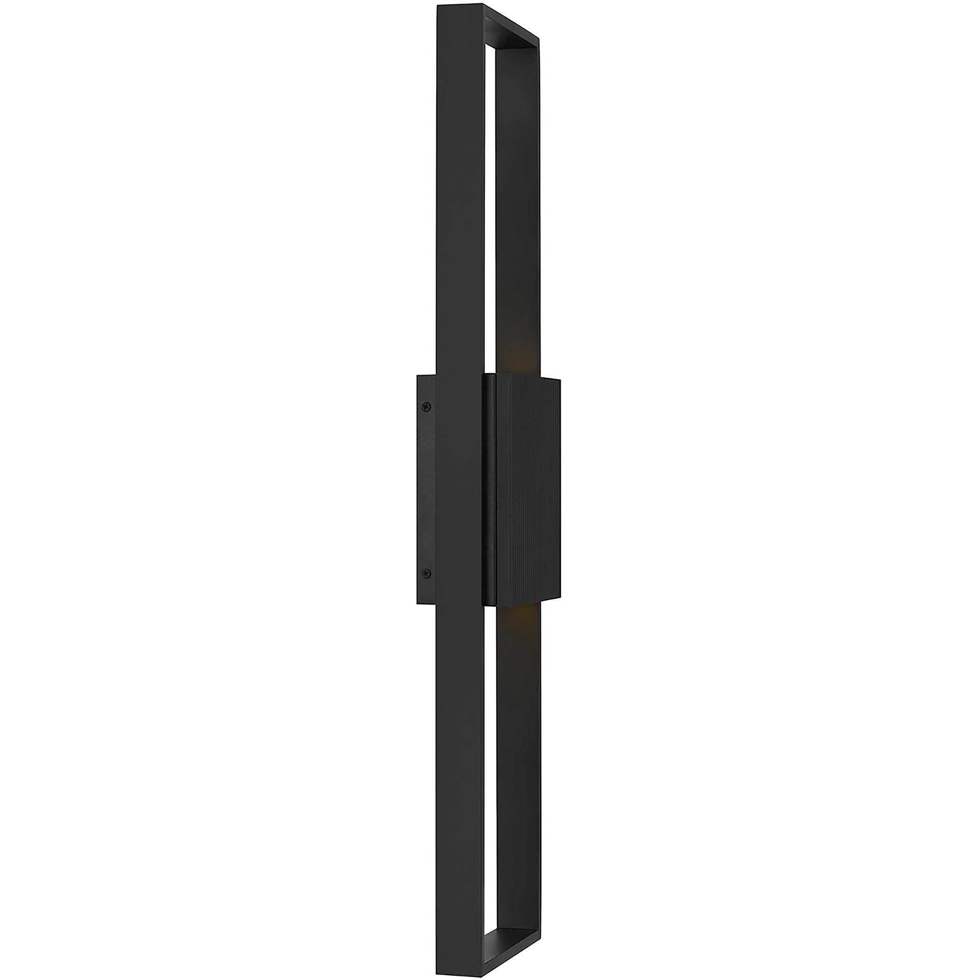 Miami LED 32 inch Sand Black Outdoor Wall Sconce