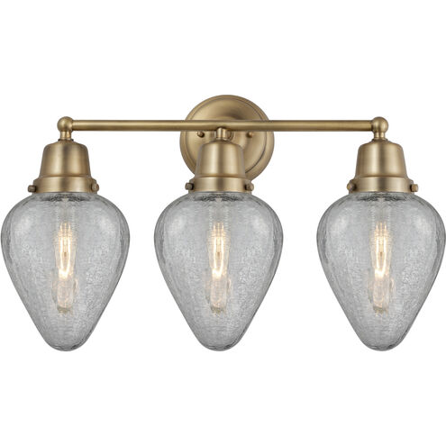 Aditi Geneseo 3 Light 22.5 inch Brushed Brass Bath Vanity Light Wall Light