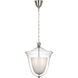 AERIN Varenna LED 19.25 inch Polished Nickel Pendant Ceiling Light