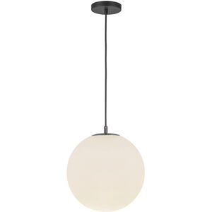 Marco 1 Light 11.88 inch Black Pendant Ceiling Light