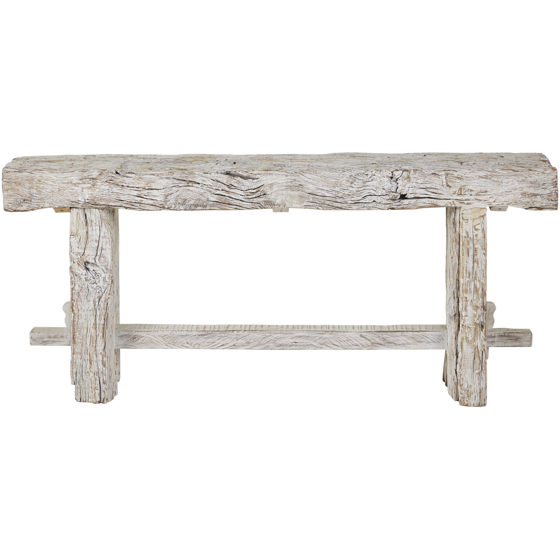 Holland 68 inch Whitewash Console Table