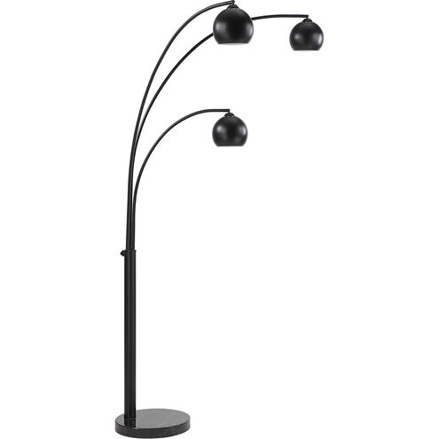 Folia 87 inch 40 watt Matte Black Floor Lamp Portable Light