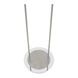Zeitlos 75 inch 78 watt Satin Nickel Floor Lamp Portable Light, Bankamp Astoria