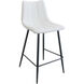 Alibi 37 inch White Counter Stool