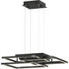 Traverse LED LED 31 inch Black Multi-Light Pendant Ceiling Light